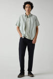 NEUW Mens Everyday HB Short Sleeve Shirt - Washed Organic Sage, MENS SHIRTS, NEUW, Elwood 101