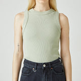 NEUW Womens Jonesy Singlet - Sage, WOMENS TEES & TANKS, NEUW, Elwood 101