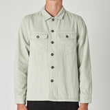 NEUW Mens Kalte Overshirt - Organic Washed Sage, MENS SHIRTS, NEUW, Elwood 101