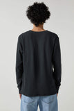 NEUW Mens Waffle Long Sleeve Tee - Black, MENS TEE SHIRTS, NEUW, Elwood 101