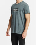 Nena Pasadena MENS ANARCHY CAPE BACK TEE - ACID CHARCOAL, MENS TEE SHIRTS, NENA PASADENA, Elwood 101