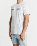 Nena Pasadena MENS FORGIVEN SINS CAPE BACK TEE - WHITE, MENS TEE SHIRTS, NENA PASADENA, Elwood 101