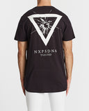 Nena Pasadena MENS STONE COLD SCOOP BACK TEE - GRAPHITE, MENS TEE SHIRTS, NENA PASADENA, Elwood 101