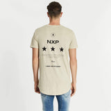 Nena & Pasadena MENS FINAL HOURS CAPE BACK TEE - ACID SAND, MENS TEE SHIRTS, NENA PASADENA, Elwood 101