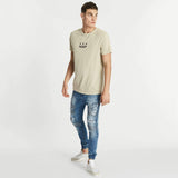 Nena & Pasadena MENS FINAL HOURS CAPE BACK TEE - ACID SAND, MENS TEE SHIRTS, NENA PASADENA, Elwood 101