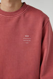 NEUW Mens Neuw Crew - Washed Red, MENS KNITS & SWEATERS, NEUW, Elwood 101