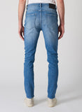 Neuw MENS RAY TAPERED SLIM JEANS - BLUE  KIMBIE TORN, MENS DENIM, NEUW, Elwood 101