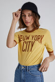 Neuw WOMENS NEUW YORK TEE BUTTER, WOMENS TEES & TANKS, NEUW, Elwood 101