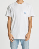 Nomadic Paradise MENS EXTRA MILD STANDARD TEE - WHITE, MENS TEE SHIRTS, NOMADIC PARADISE, Elwood 101