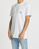 Nomadic Paradise MENS EXTRA MILD STANDARD TEE - WHITE, MENS TEE SHIRTS, NOMADIC PARADISE, Elwood 101