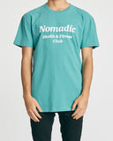 Nomadic Paradise MENS FITNESS CLUB STANDARD TEE - BRISTOL BLUE, MENS TEE SHIRTS, NOMADIC PARADISE, Elwood 101