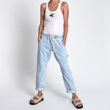 ONETEASPOON Womens Best Blue Workwear Shabbies Boyfriend Jean, WOMENS DENIM, OneTeaspoon, Elwood 101