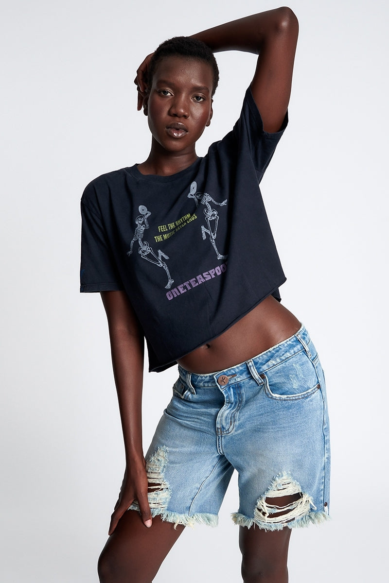 Boyfriend shorts long deals