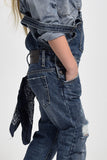 Oneteaspoon Kids Hooligans Overalls Oxford, KIDS CLOTHING, OneTeaspoon, Elwood 101