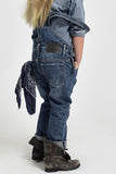 Oneteaspoon Kids Hooligans Overalls Oxford, KIDS CLOTHING, OneTeaspoon, Elwood 101