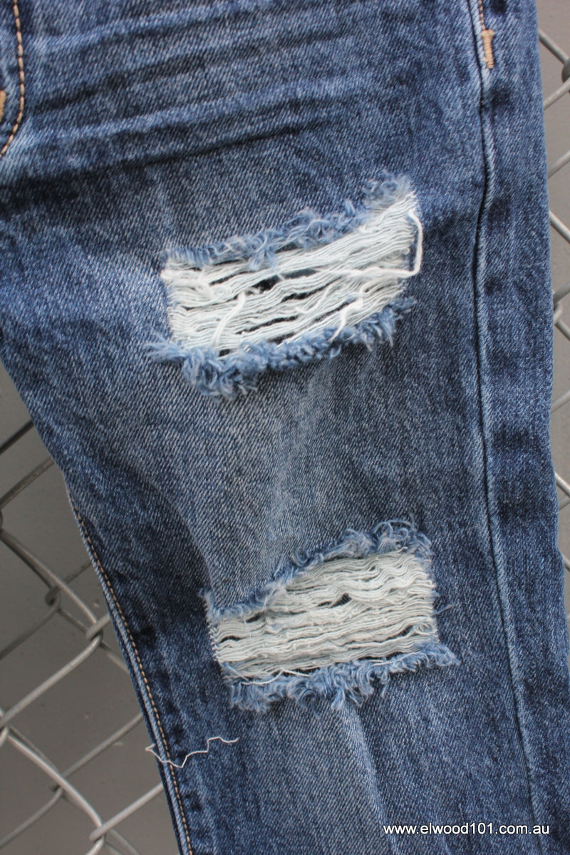 OneTeaspoon KIDS HOOLIGANS RELAXED STRAIGHT LEG JEAN, KIDS CLOTHING, OneTeaspoon, Elwood 101