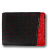 Orchill MIKROS WALLET BLACK / RED PEBBLE, MENS WALLETS, ORCHILL, Elwood 101