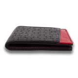 Orchill MIKROS WALLET BLACK / RED PEBBLE, MENS WALLETS, ORCHILL, Elwood 101