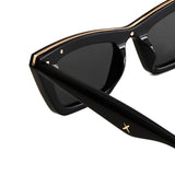 OSCAR & FRANK FAE Sunglasses - Gloss Black, SUNGLASSES UNISEX, OSCAR & FRANK, Elwood 101