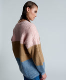 OneTeaspoon WOMENS GELATO STRIPE BUCKINGHAM SWEATER - GELATO STRIPE, WOMENS KNITS & SWEATERS, OneTeaspoon, Elwood 101