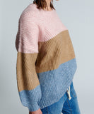 OneTeaspoon WOMENS GELATO STRIPE BUCKINGHAM SWEATER - GELATO STRIPE, WOMENS KNITS & SWEATERS, OneTeaspoon, Elwood 101