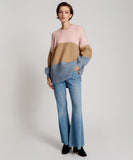 OneTeaspoon WOMENS GELATO STRIPE BUCKINGHAM SWEATER - GELATO STRIPE, WOMENS KNITS & SWEATERS, OneTeaspoon, Elwood 101