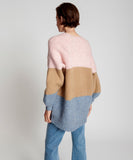 OneTeaspoon WOMENS GELATO STRIPE BUCKINGHAM SWEATER - GELATO STRIPE, WOMENS KNITS & SWEATERS, OneTeaspoon, Elwood 101