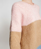 OneTeaspoon WOMENS GELATO STRIPE BUCKINGHAM SWEATER - GELATO STRIPE, WOMENS KNITS & SWEATERS, OneTeaspoon, Elwood 101