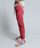 OneTeaspoon Womens Red Envy Cargo Safari Mid Waist Relaxed Pant - Red Envy, WOMENS DENIM, OneTeaspoon, Elwood 101
