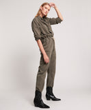 OneTeaspoon WOMENS DARK KHAKI STARSHIP JUMPSUIT, WOMENS JUMPSUITS & OVERALLS, OneTeaspoon, Elwood 101