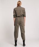 OneTeaspoon WOMENS DARK KHAKI STARSHIP JUMPSUIT, WOMENS JUMPSUITS & OVERALLS, OneTeaspoon, Elwood 101