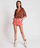 OneTeaspoon WOMENS POLYNESIAN ANIMAL SHIRT - ANIMAL, WOMENS TOPS & SHIRTS, OneTeaspoon, Elwood 101