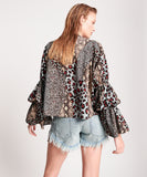 OneTeaspoon WOMENS PUNK PYTHON SOPHISTICATED SAVAGE TOP, WOMENS TOPS & SHIRTS, OneTeaspoon, Elwood 101