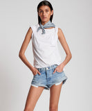 OneTeaspoon Womens Salty Dog Low Waist Bandits Denim Short, WOMENS SHORTS, OneTeaspoon, Elwood 101