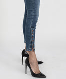 ONE TEASPOON  Womens Cali Blue Preachers High Waist Skinny Jeans, WOMENS DENIM, OneTeaspoon, Elwood 101