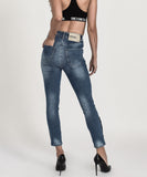 ONE TEASPOON  Womens Cali Blue Preachers High Waist Skinny Jeans, WOMENS DENIM, OneTeaspoon, Elwood 101