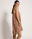 OneTeaspoon WOMENS CORAL LEOPARD MARLEY DRESS - CORAL ANIMAL PRINT, WOMENS DRESSES, OneTeaspoon, Elwood 101