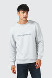 Ortc MENS FLEECE LOGO CREW - GREY MARLE, MENS KNITS & SWEATERS, ORTC Clothing Co, Elwood 101