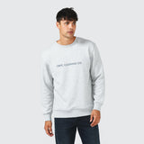 Ortc MENS FLEECE LOGO CREW - GREY MARLE, MENS KNITS & SWEATERS, ORTC Clothing Co, Elwood 101