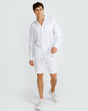 Ortc MENS LINEN SHIRT - WHITE, MENS SHIRTS, ORTC Clothing Co, Elwood 101
