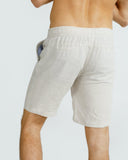 Ortc MENS LINEN SHORTS - SAND, MENS SHORTS, ORTC Clothing Co, Elwood 101