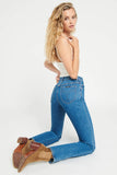 ROLLAS Womens Original Straight Leg Jeans - Ashley Blue, WOMENS DENIM, ROLLAS, Elwood 101