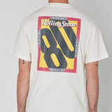 ROLLAS Mens Rolling Stone 80 Cover Tee - Vintage White, MENS TEE SHIRTS, ROLLAS, Elwood 101