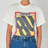 ROLLAS Womens Rolling Stone 80 Tomboy Tee - Vintage White, WOMENS TEES & TANKS, ROLLAS, Elwood 101