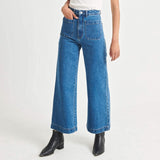 Rollas WOMENS SAILOR JEAN - ASHLEY BLUE, WOMENS DENIM, ROLLAS, Elwood 101