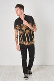 Rollas MENS BON BIG KAHUNA SHORT SLEEVE SHIRT BLACK, MENS SHIRTS, ROLLAS, Elwood 101