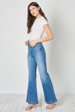 ROLLAS Womens Eastcoast Denim Flare Karen Blue, WOMENS DENIM, ROLLAS, Elwood 101