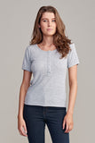 Rollas WOMENS GRANDPA MILLER TEE GREY MARLE, WOMENS TEES & TANKS, ROLLAS, Elwood 101