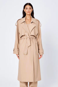 Pre Order ROZALIA x ATOIR Womens The Trench Coat Sand, WOMENS COATS & JACKETS, APPAREL BY ROZALIA, Elwood 101