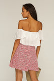 Rue Stiic  WOMENS JAGGER OFF SHOULDER TOP WHITE, WOMENS TOPS & SHIRTS, RUE STIIC, Elwood 101